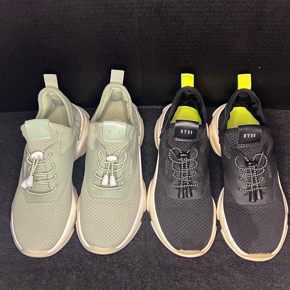 2 pairs of Steve Madden Myles Sneakers Size 10